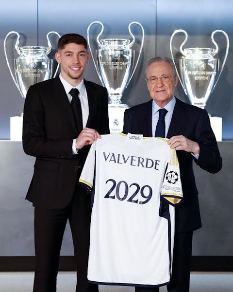 ريال مدريد يعلن تجديد عقد فالفيردي حتى 2029.