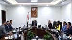 رئيس الوزراء يلتقي مسئولي شركة انطلاق لدعم