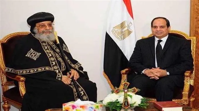 البابا تواضروس يهنئ الرئيس السيسي بعيد الأضحى