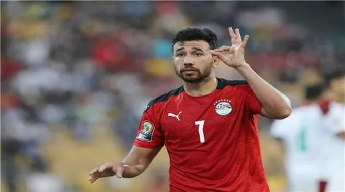 تريزيجيه أفضل لاعب في مباراة منتخب مصر والرأس