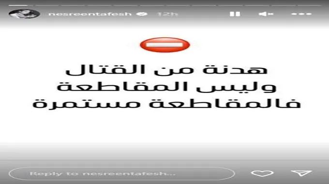 نسرين طافش تحث على استمرار مقاطعة بعض المنتجات