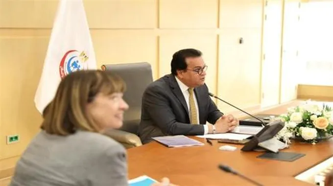 وزير الصحة يستقبل منسق الأمم المتحدة لبحث ضبط