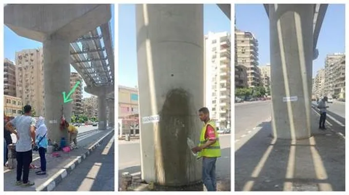هيئة الأنفاق: تم الكشف على عمود المونوريل ولا