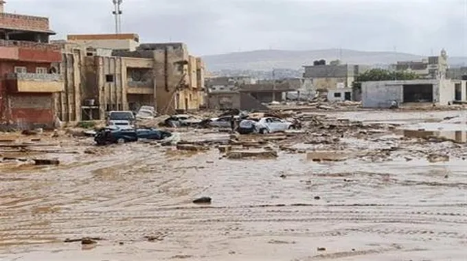 العاصفة دانيال .. مقبرة جماعية لمئات الضحايا في