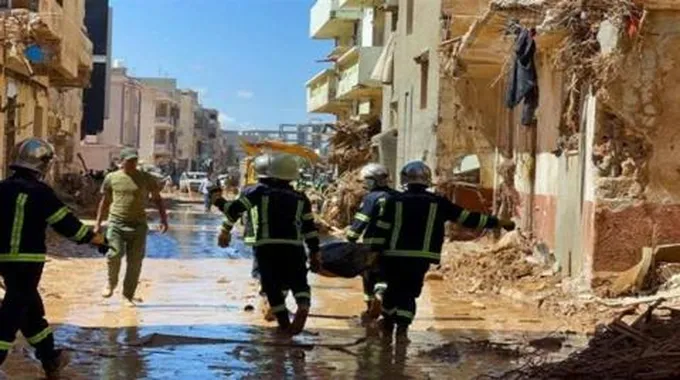 ارتفاع عدد ضحايا العاصفة دانيال في ليبيا إلى