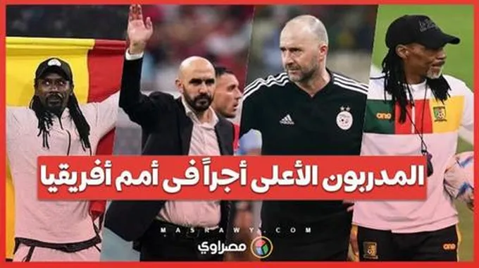 بالأرقام.. المدربون الأعلى أجراً فى أمم أفريقيا