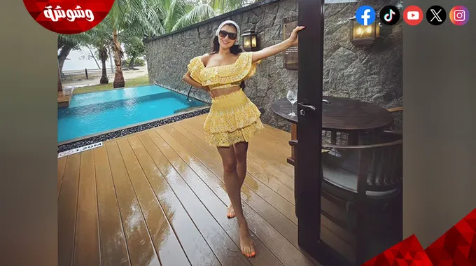 إطلالة جريئة للفنانة مي عمر على إنستجرام