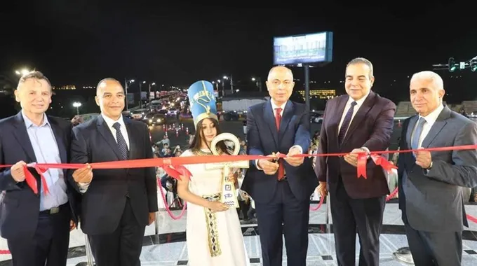 افتتاح ميدان النيل في المنيا بعد تطوير شامل