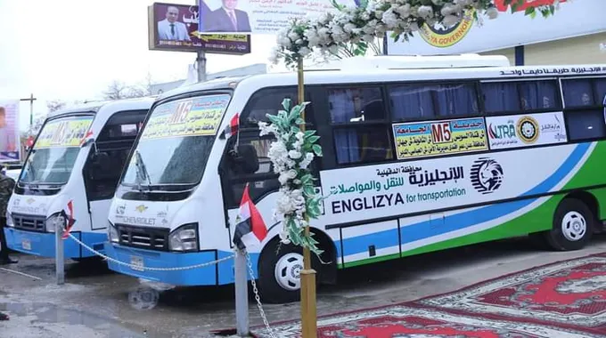 تطوير النقل الجماعي في المنصورة