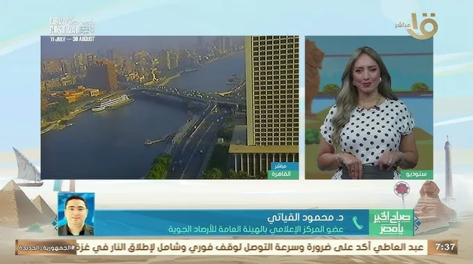 تفاصيل حالة الطقس اليوم في مصر