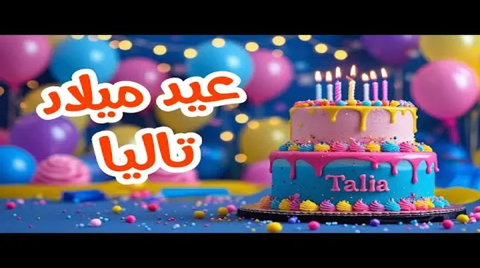تهنئة تاليا لآنا بمناسبة عيد ميلادها