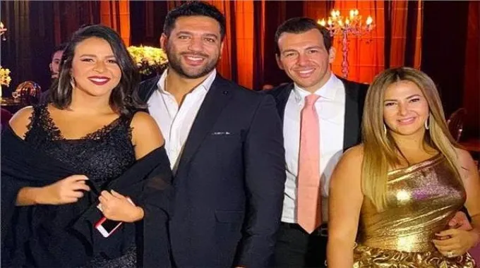تهنئة دنيا سمير غانم لزوجها بعيد ميلاده