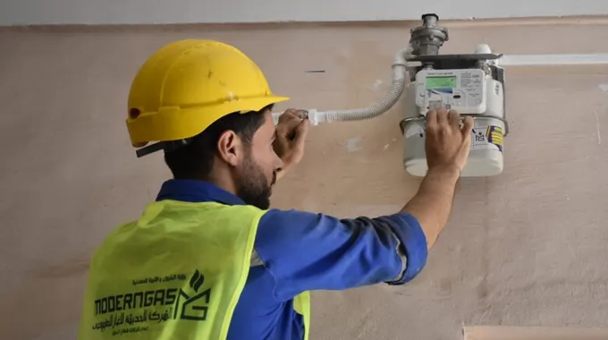 توصيل الغاز الطبيعي للمنازل خطوة بخطوة