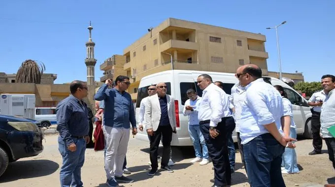 جولة تفقدية لمشروعات الغابات الشجرية بالأقصر