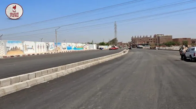 جولة ميدانية لرصف شوارع بنها