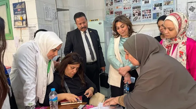 جولة ميدانية لمديرية الصحة بأسيوط
