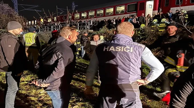 حادث تصادم قطارين في براتيسلافا