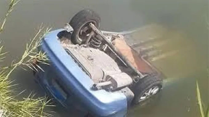 حادثة انقلاب سيارة في بني سويف