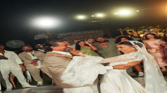 زفاف هادي الباجوري وهايدي خالد في أجواء رومانسية