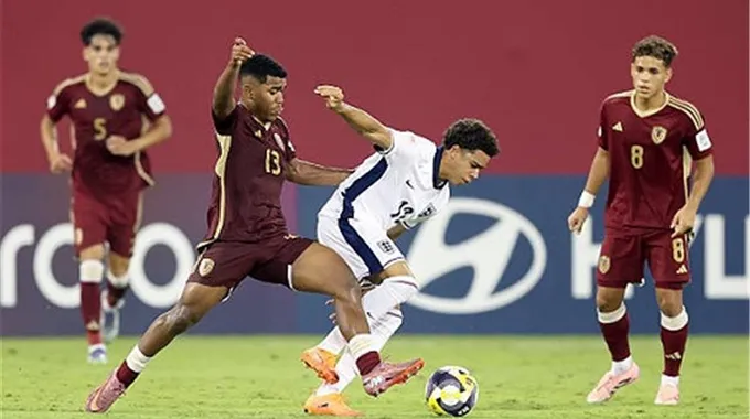 فوز فنزويلا الكبير على إنجلترا في كأس العالم