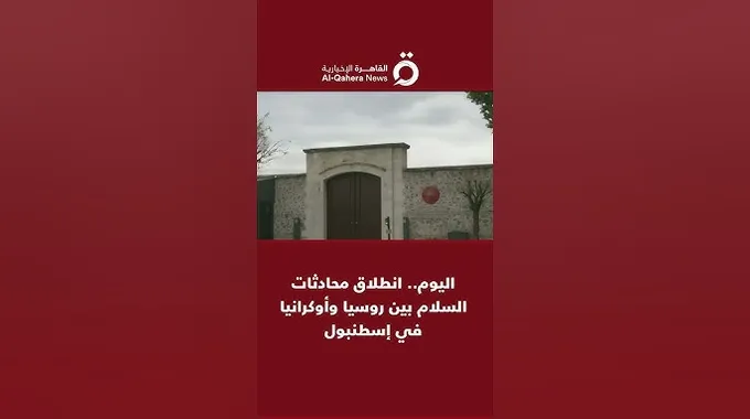 محادثات السلام بين روسيا وأوكرانيا في إسطنبول
