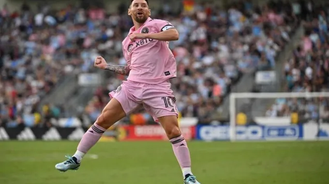 ميسي يتألق في الدوري الأمريكي ويحقق الفوز