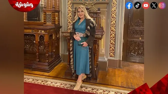 نادية الجندي تتألق في جلسة تصوير جديدة