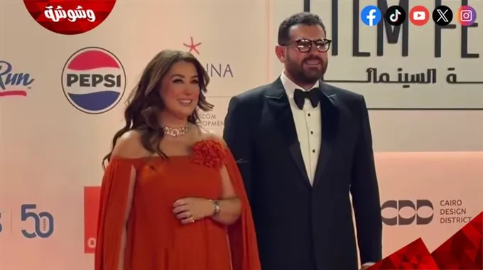 نسرين أمين تتألق بإطلالة ساحرة في الجونة